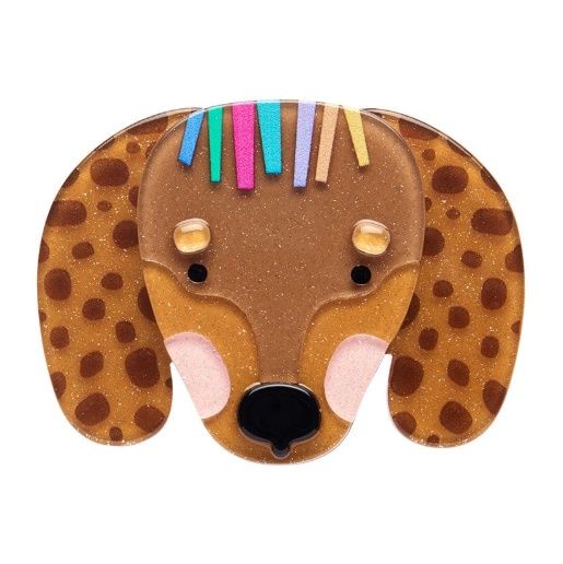 Darcy The Dachshund Brooch