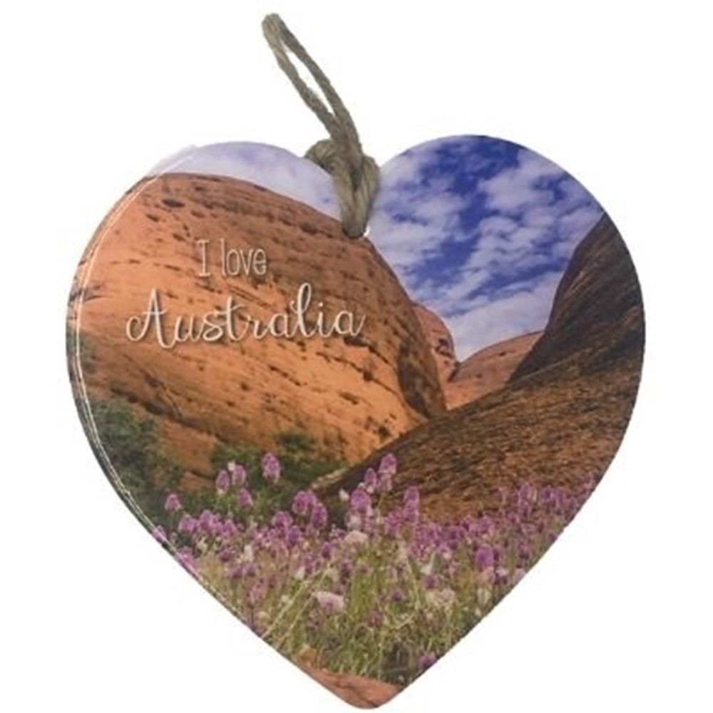 Ceramic Memory Heart - Wildflowers Design