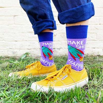 Make Shit Happen Socks - Large