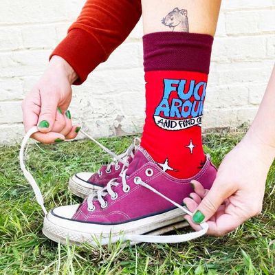 Fuck Around and Find Out Socks - Large