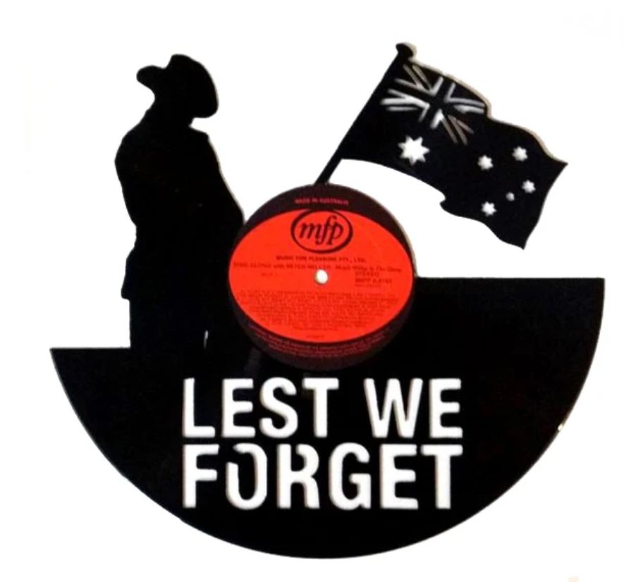 Record - Lest We Forget  (Australian Flag)
