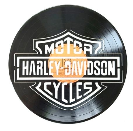 Record - Harley-Davidson (logo, skull and motorbike designs), Design: Harley-Davidson Logo