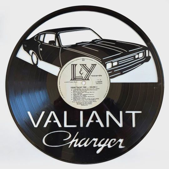 Record - Chrysler (2 x car designs), Design: Chrysler Valiant Charger