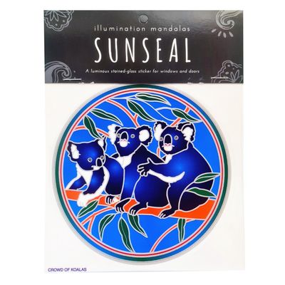 Large Suncatcher - Crowd of Koalas