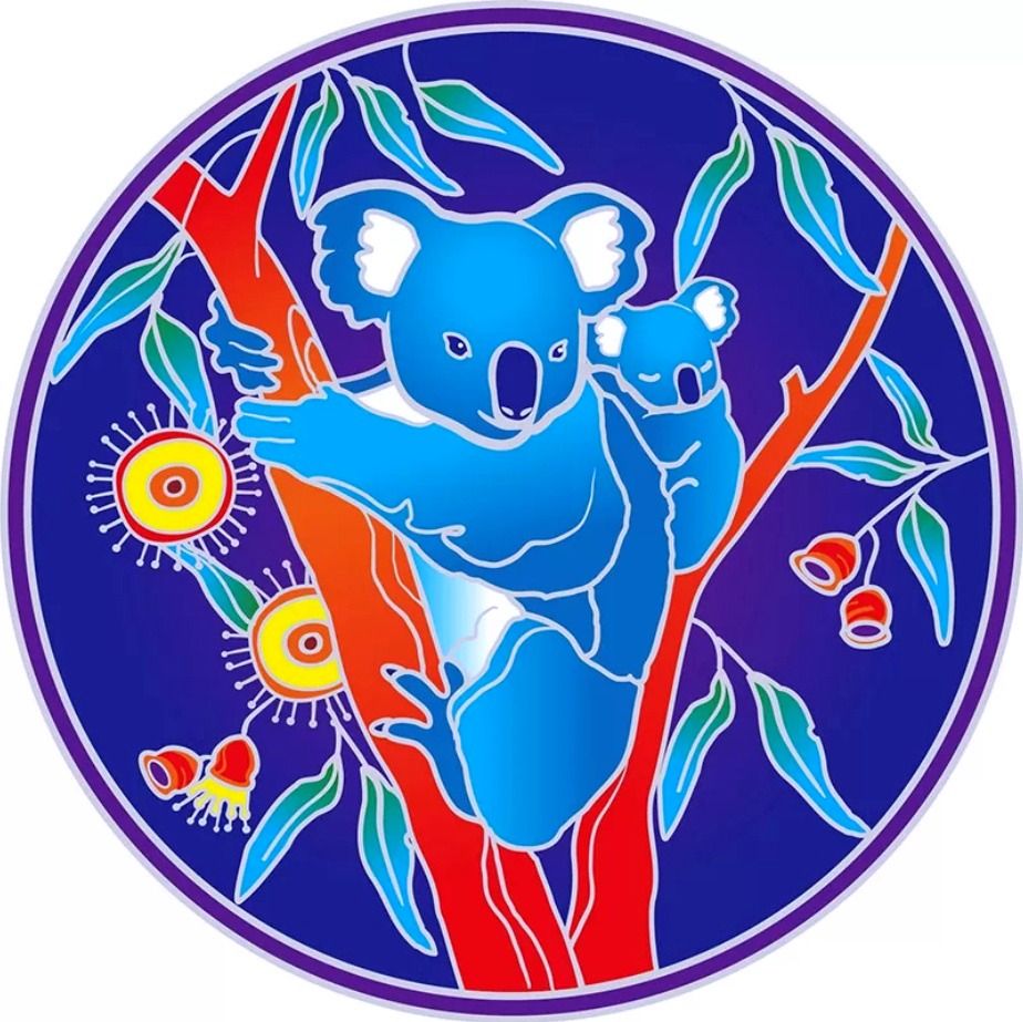 Large Suncatcher - Oz Koala