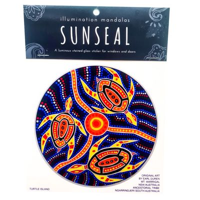 Large Suncatcher - Turtle Island