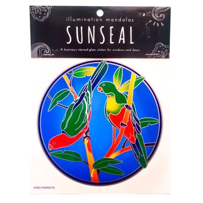 Large Suncatcher - King Parrots