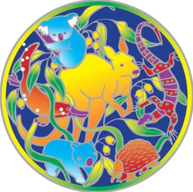 Large Suncatcher - Aussie Animals