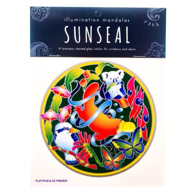 Large Suncatcher - Platypus and Oz Friends