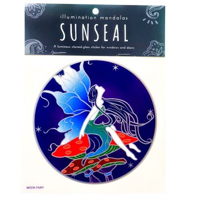 Large Suncatcher - Moon Fairy