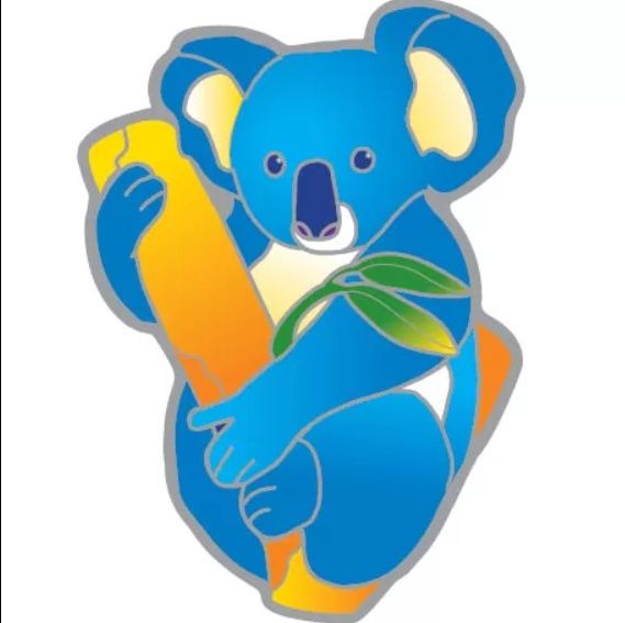 Large Suncatcher - Blue Koala