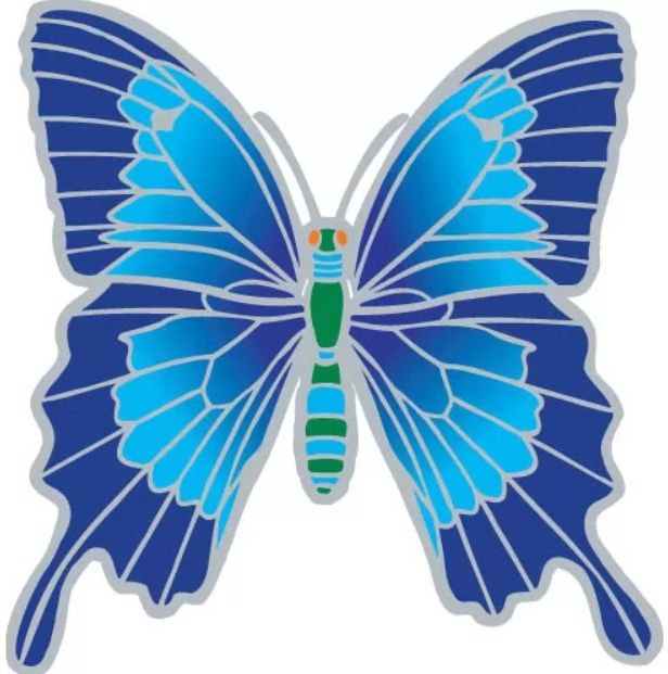 Large Suncatcher - Ulysses Butterfly