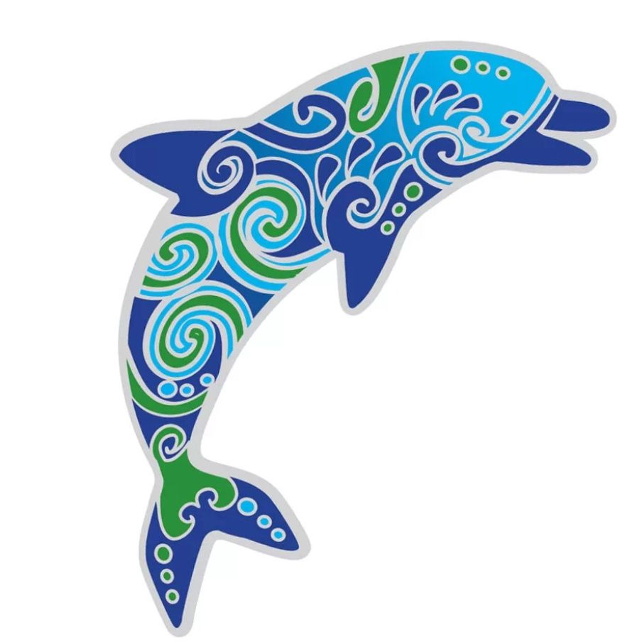 Large Suncatcher - Dolphin