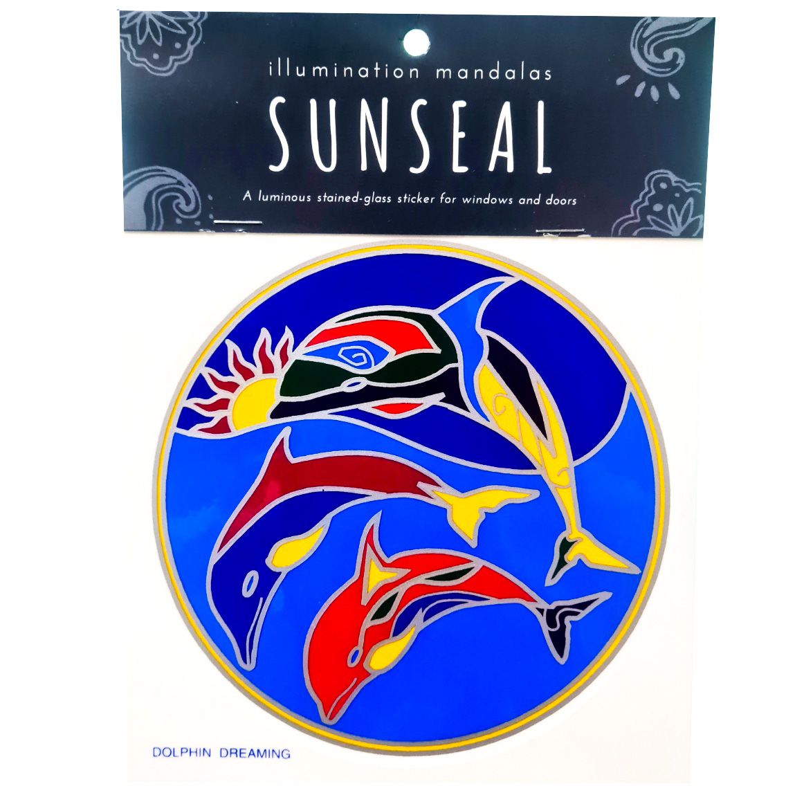 Large Suncatcher - Dolphin Dreaming