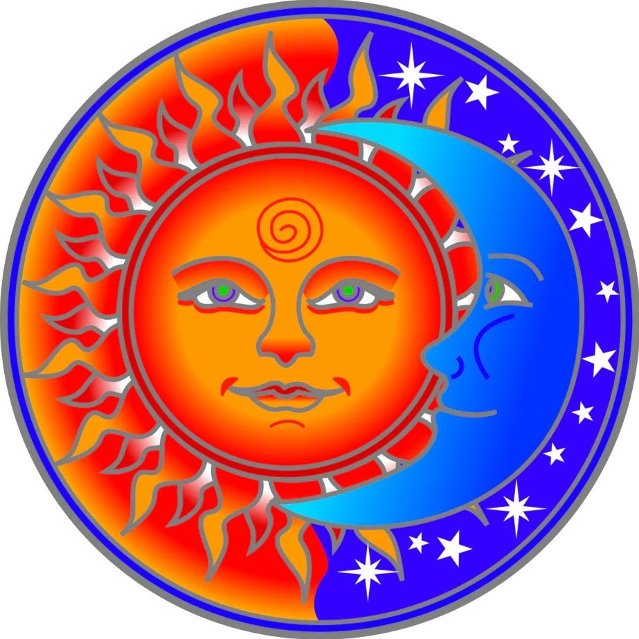 Large Suncatcher - Sun Moon Dance