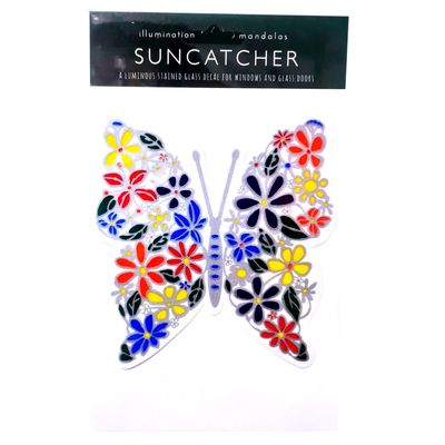 Large Suncatcher - Wildflower Butterfly