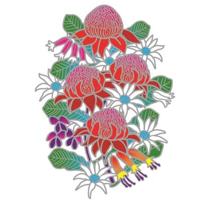 Large Suncatcher - Wildflowers