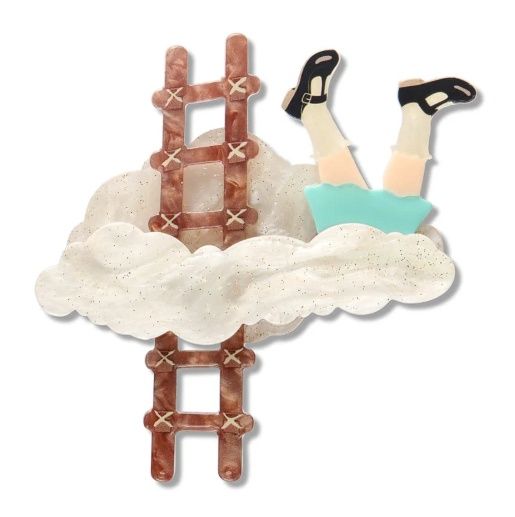 On the Next Land! Brooch