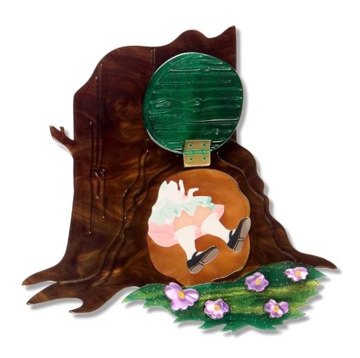 Slippery Slip Brooch