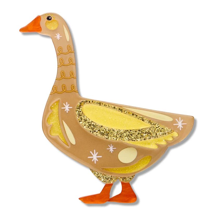 Solid Investment Brooch