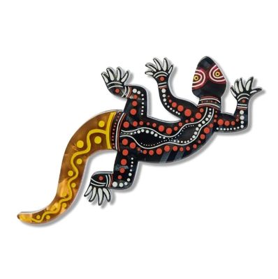 Jurutu (Goanna) Brooch