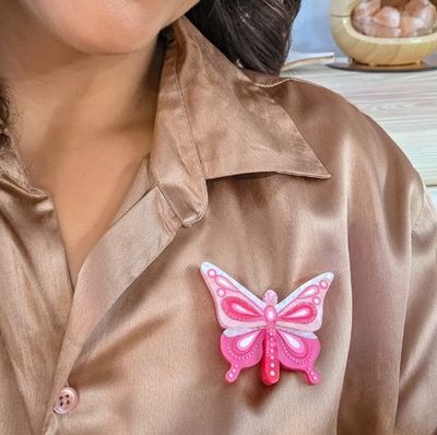 Kali’s Ritjinguthinha (Butterfly Dreaming) Brooch