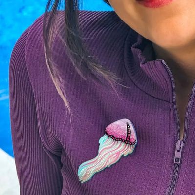 Wakarri (Jellyfish) Brooch