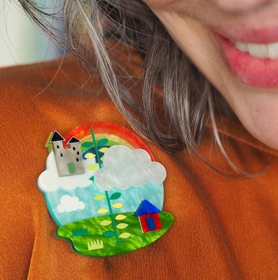 Magic Beans Brooch