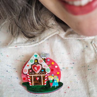 Home Sweet Home Brooch