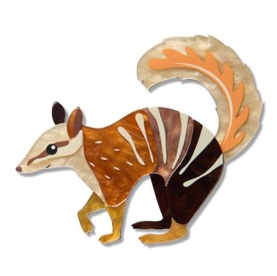 Numbat Brooch