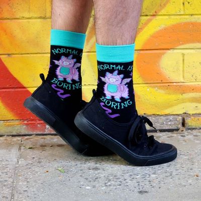 Normal Is Boring Socks - Large
