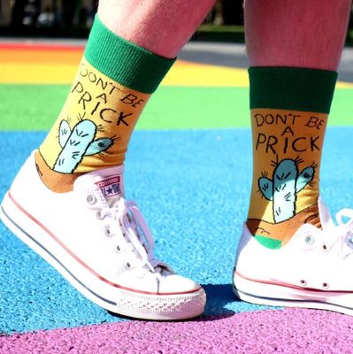 Don't Be A Prick Socks - Medium