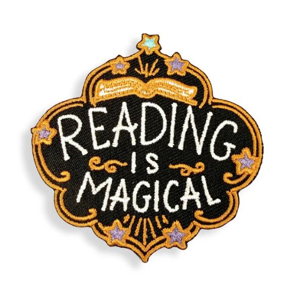 Reading Is Magical Embroidered Patch