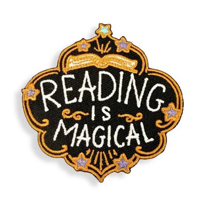 Reading Is Magical Embroidered Patch