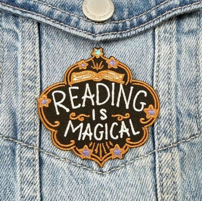 Reading Is Magical Embroidered Patch