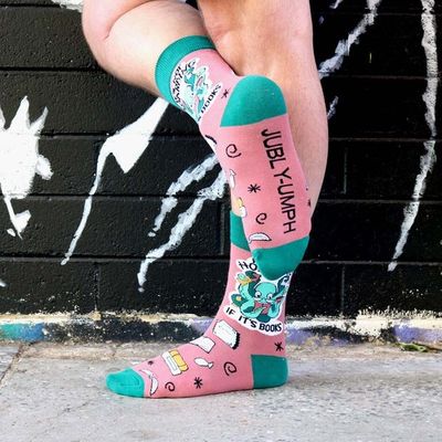 Not Hoarding If It's Books Socks - Large