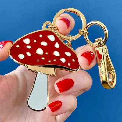 Well Spotted Key Ring