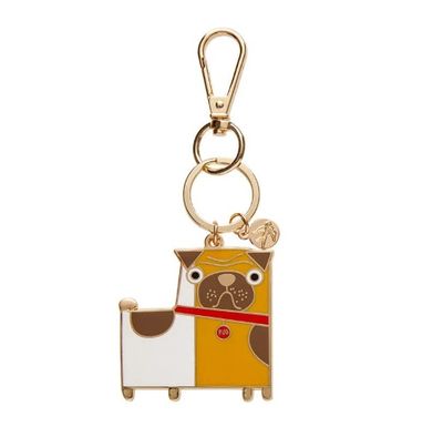 Order of the Pug Enamel Key Ring