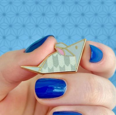 This Little Mouse Enamel Pin