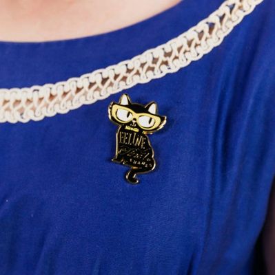 Feline Fine Enamel Pin