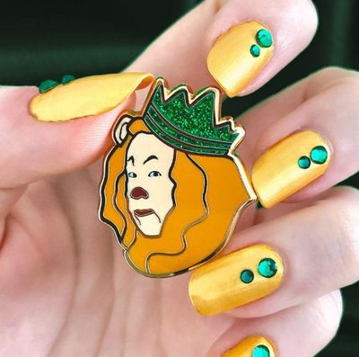 Cowardly Lion Enamel Pin