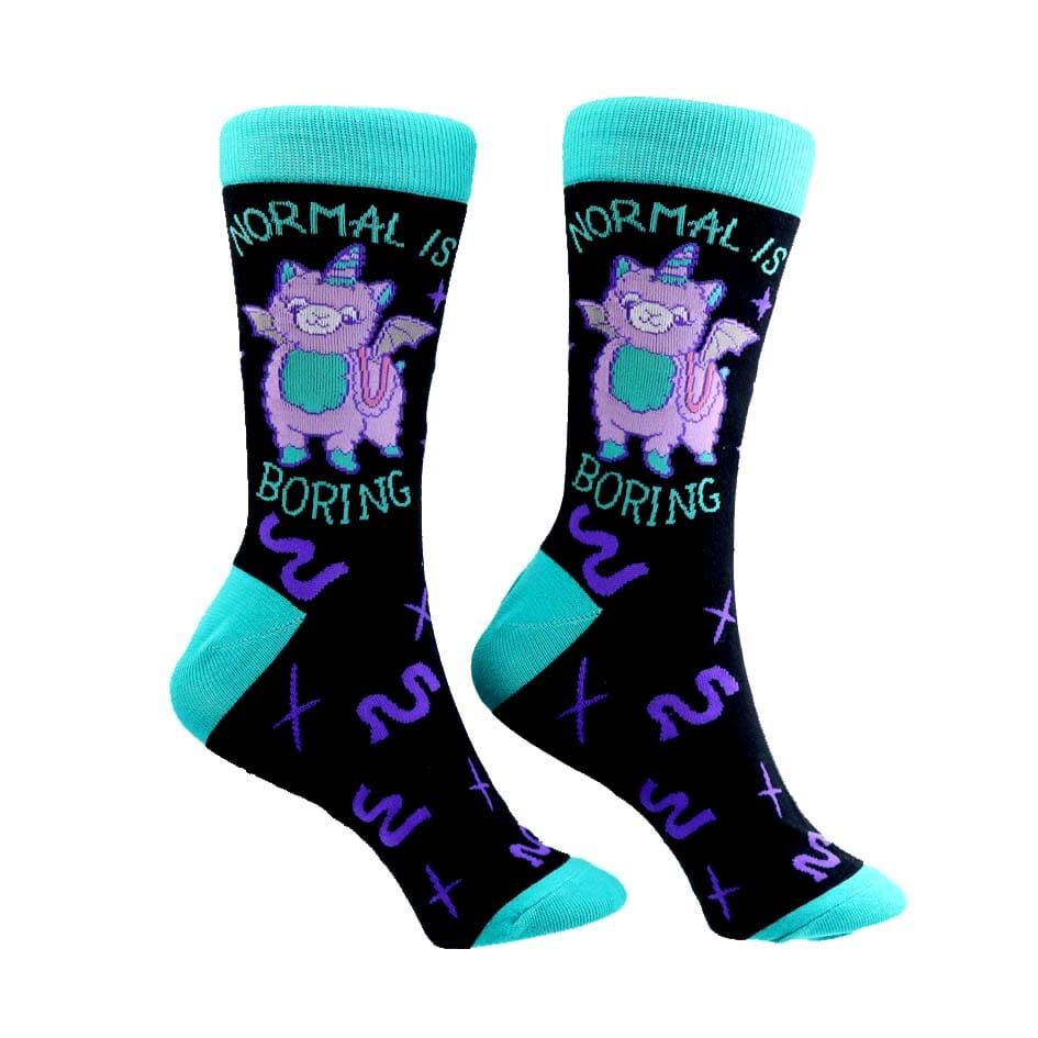 Normal Is Boring Socks - Medium