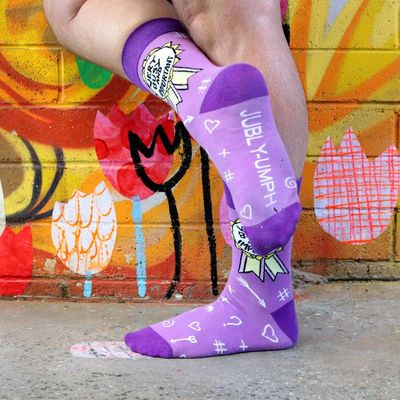Very Busy and Important Socks - Medium