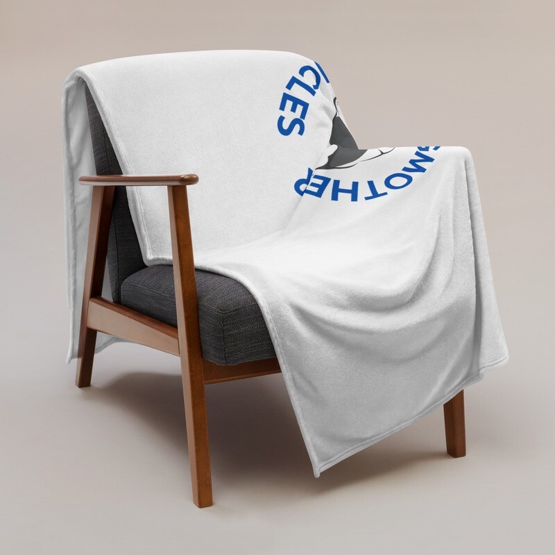 Dogmother Chronicles Logo Throw Blanket