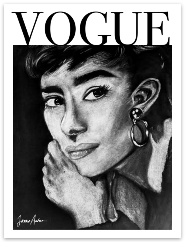 Audrey Hepburn Sticker