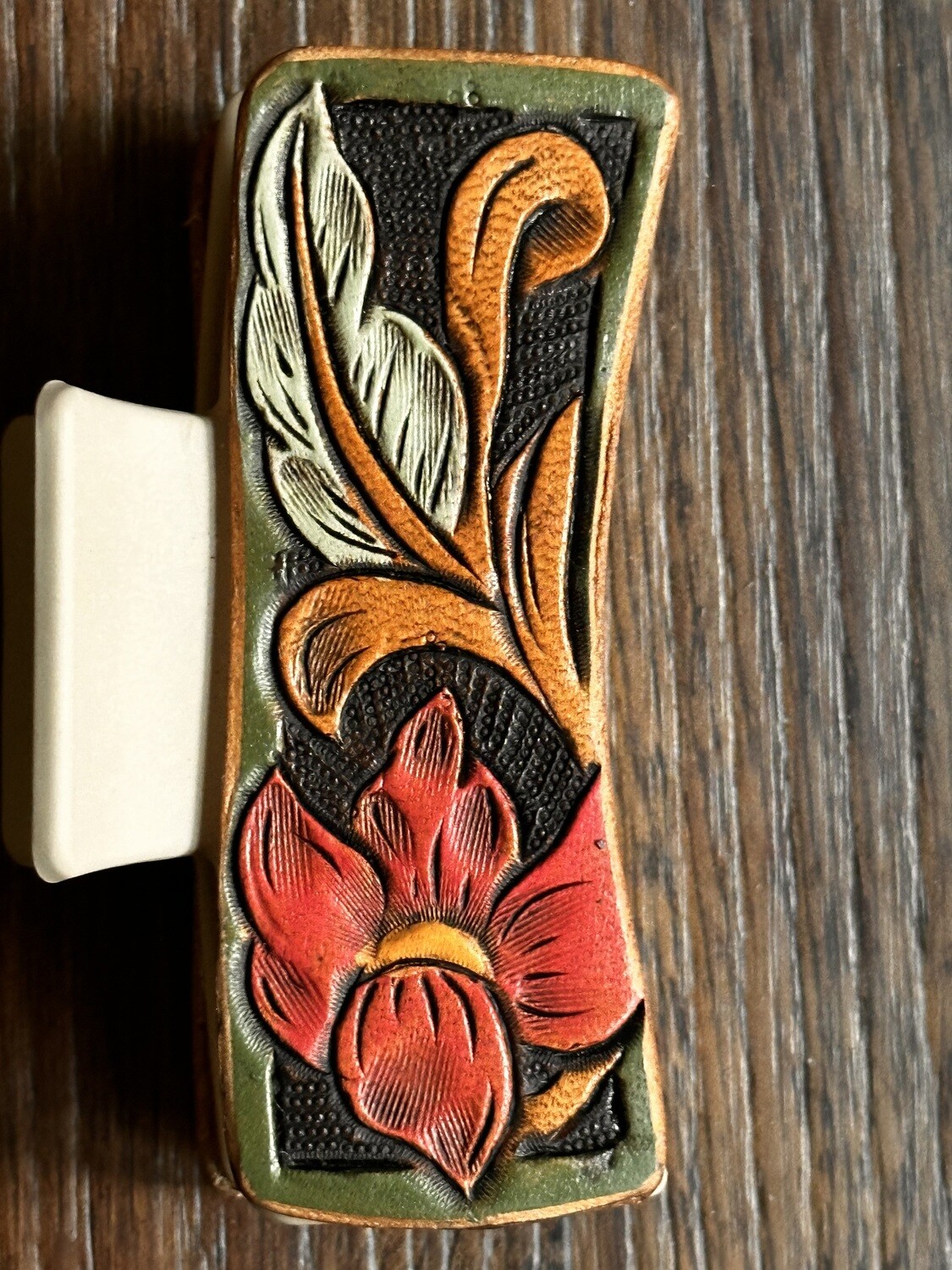 Tooled 3 Inch Hair Clip