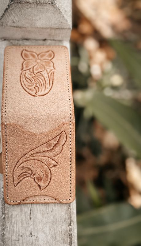 Tooled Rough Out XL Springer Wallet