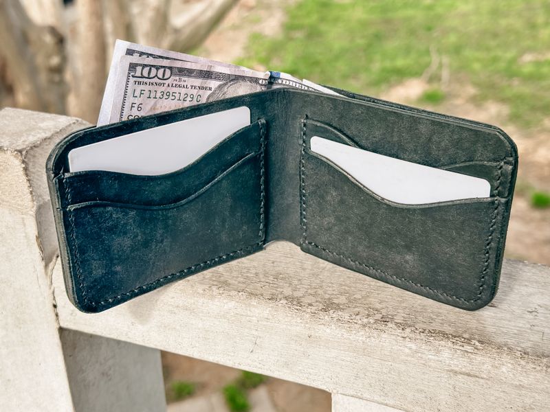 Black Bi-Fold Wallet