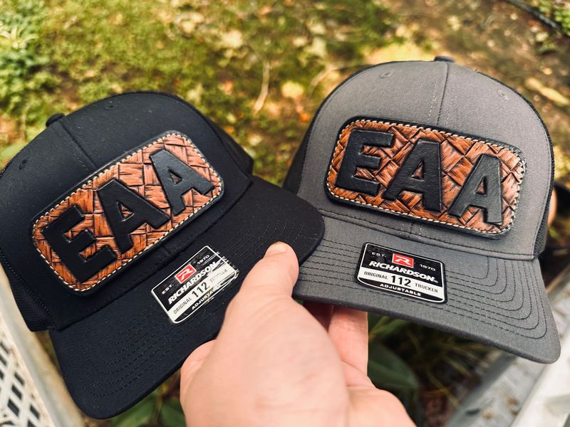 EAA w/Basket Weave Background