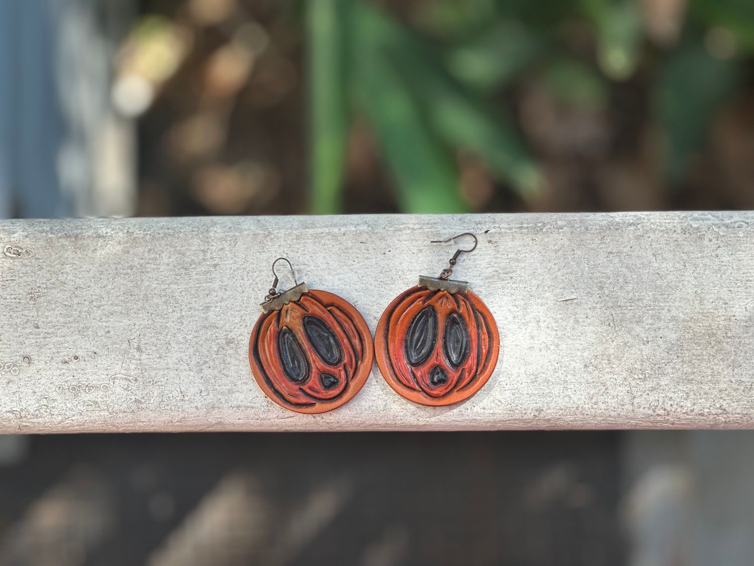 Pumpkin Earrings